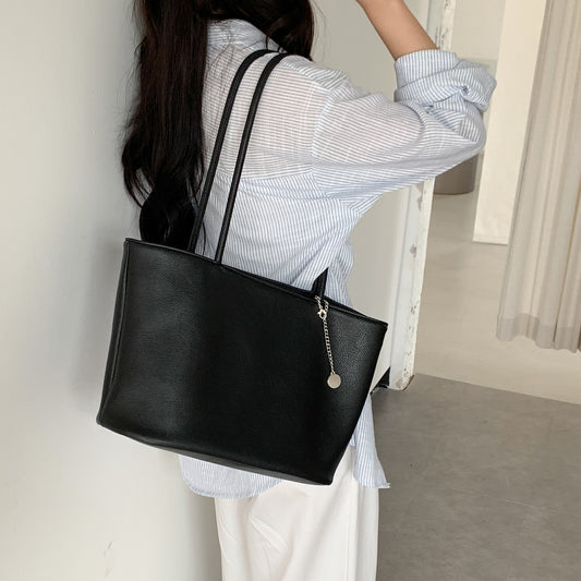 Women's Commute Big Solid Color Fashion Large Shoulder Bags