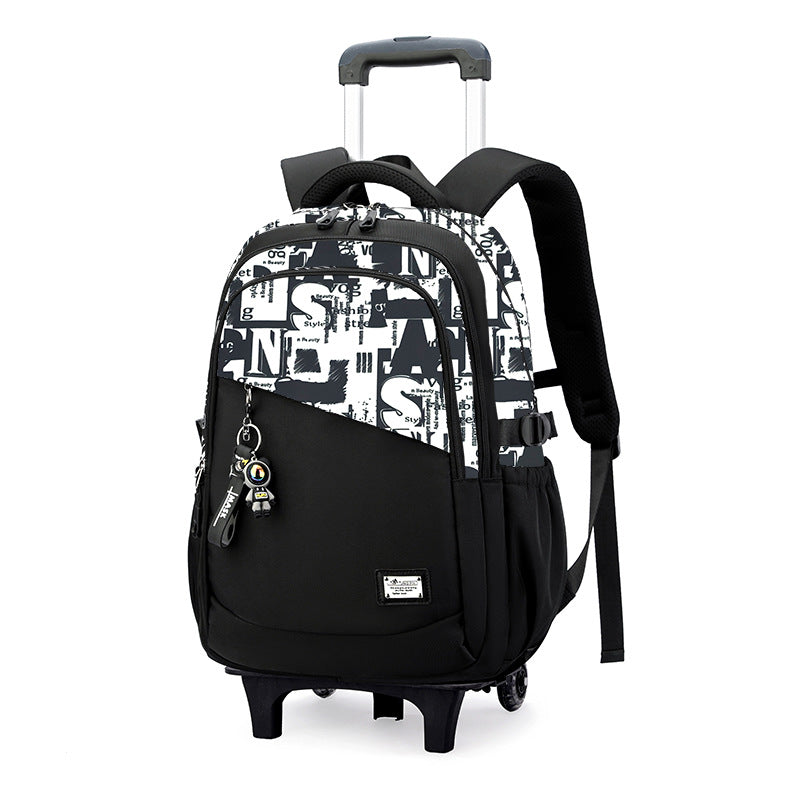Men's High Junior Large Capacity Fashion Trendy Leisure Backpack