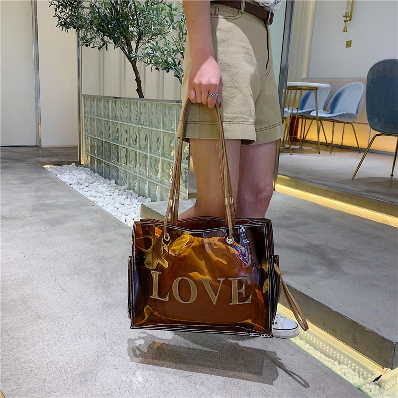Letter Everyday Joker Large Capacity Commuter Tote Bags