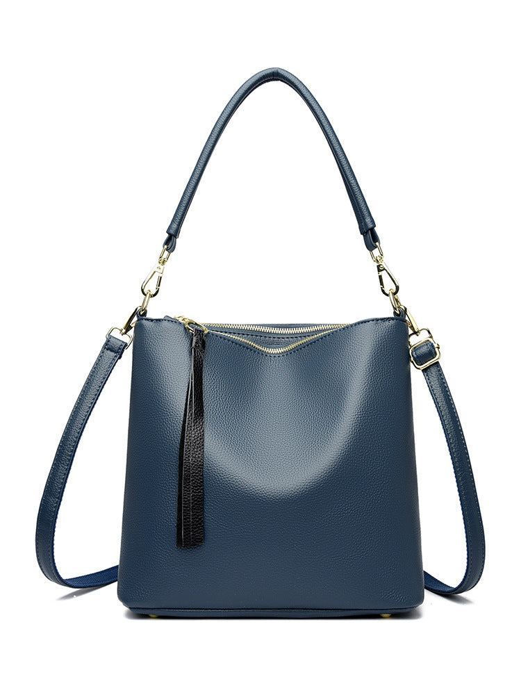 Women's Genuine Leather Hobo Fashion Underarm Mother Bags