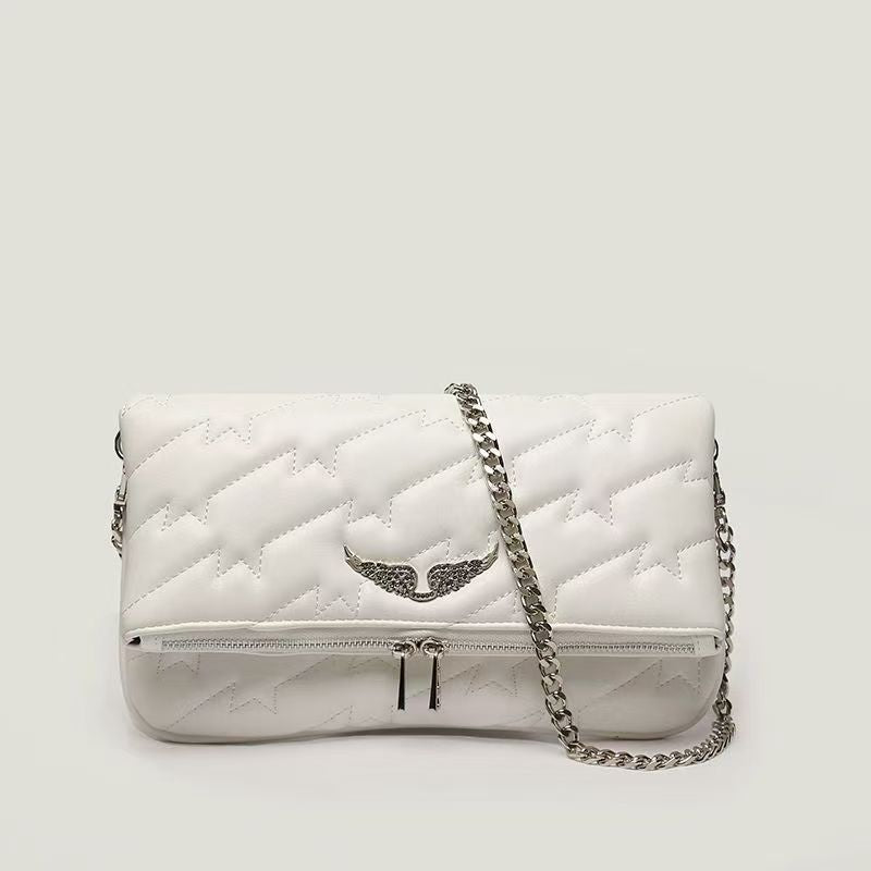 Women's Fashion Black Vintage Luxury Design Women's Messenger Bag