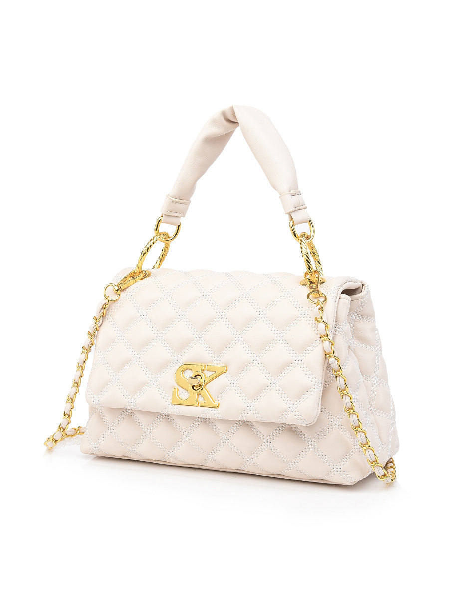 Women's Light Luxury Style One Diamond Chain Women's Messenger Bag