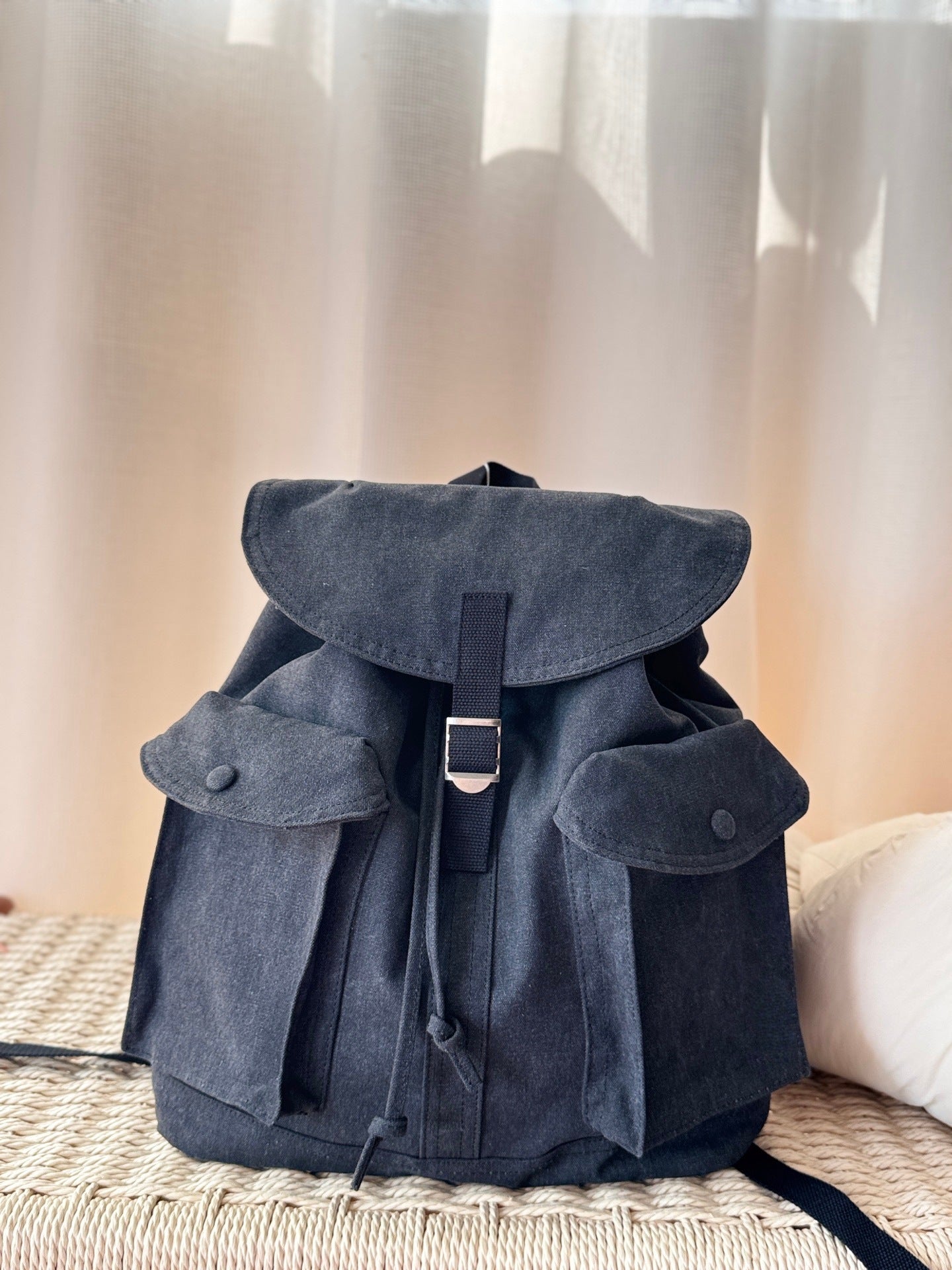 Canvas Fashionable Simple Large Capacity Retro Backpacks