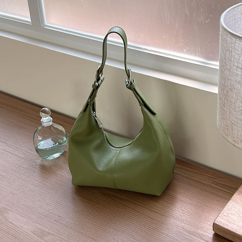Women's Fashion Korean Style Dumpling Retro Portable Underarm Bag