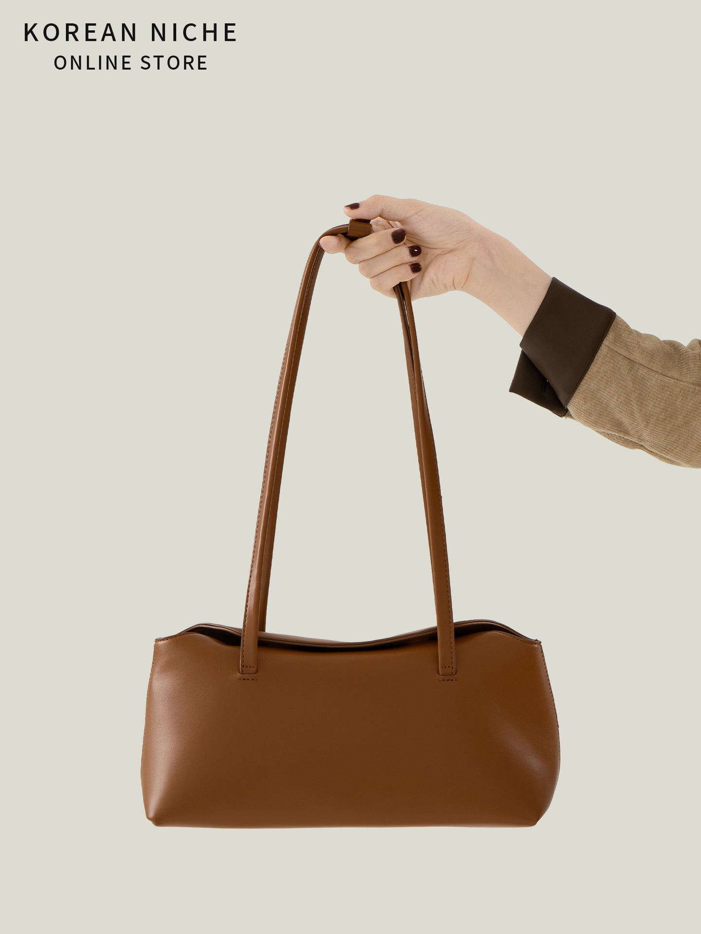 Women's Advanced Texture Retro Easy Matching Design Trendy Shoulder Bags