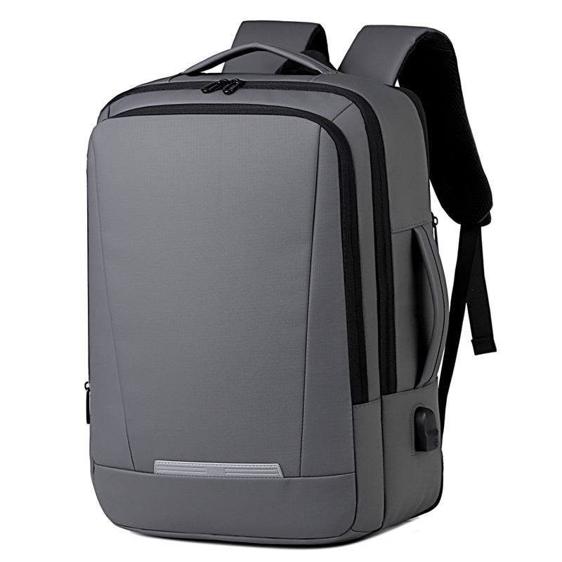 Popular Men's Simple Waterproof Hard-wearing Advanced Business Backpack