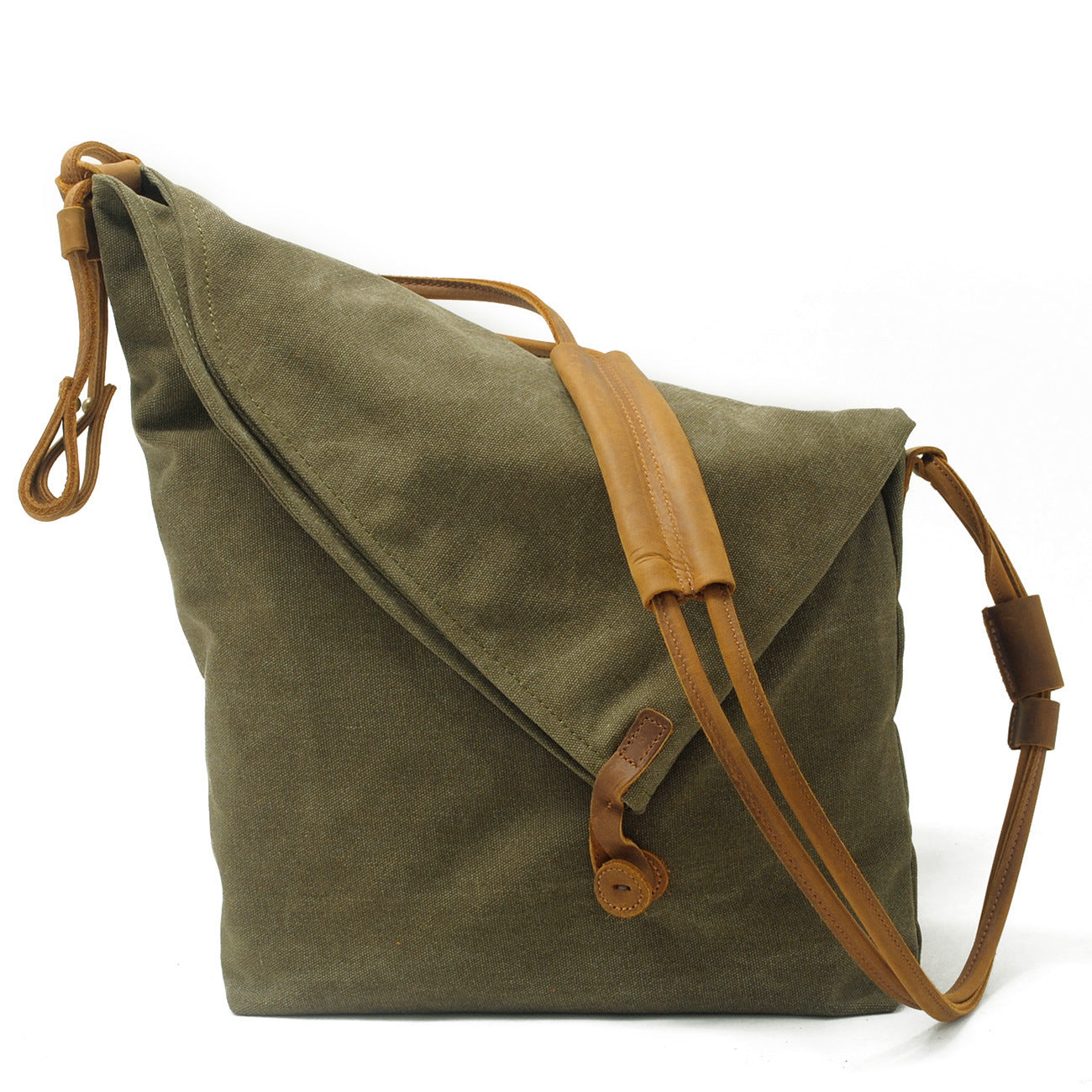 Retro Artistic Canvas Unisex Commuter Trendy Distressed Bags