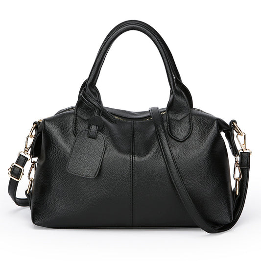 Women's Large Capacity Mom Boston Portable Commuter Women's Handbag