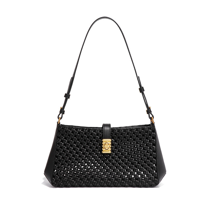 Women's Style Woven Windmill Knot Underarm Hollow Out Women's Handbag