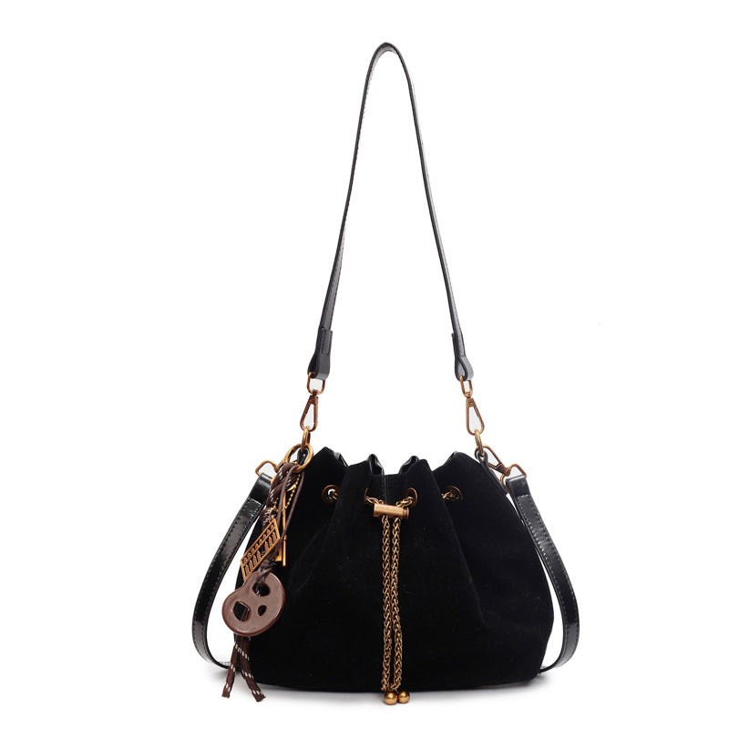 Casual Women's Retro Frosted Fashion Soft Bags