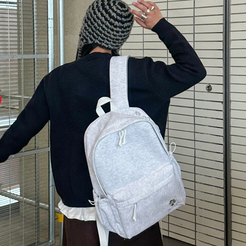 Junior High College Simple Versatile Large Capacity Women's Backpack