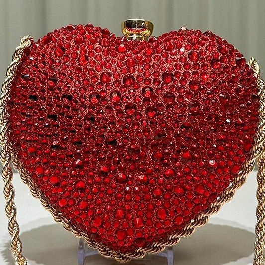 Women's Love Diamond Spring Fashion Chain Bags