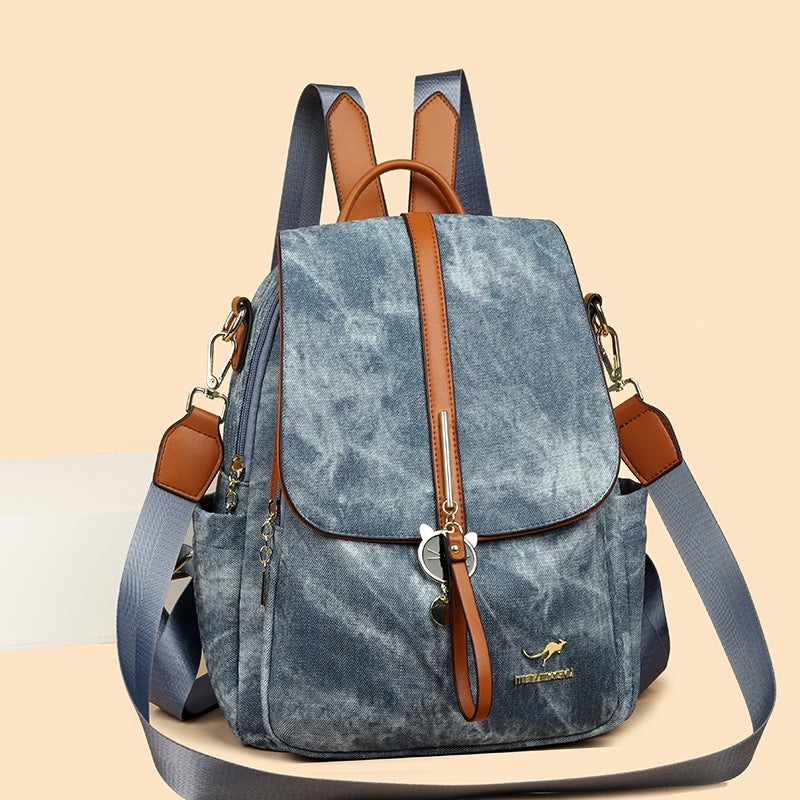 Women's Versatile Large Capacity Simple Stylish Lightweight Can Backpacks