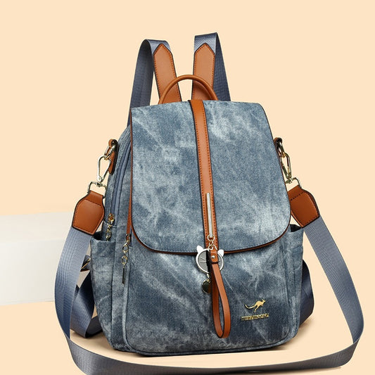 Women's Versatile Large Capacity Simple Stylish Lightweight Can Backpacks