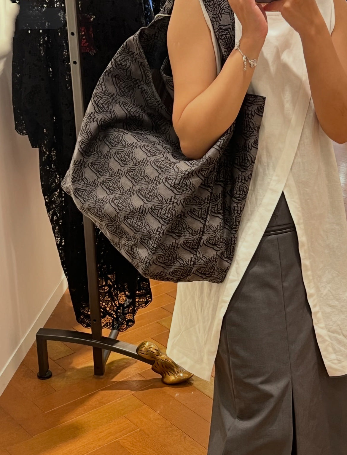 Creative Female High-grade Canvas Lightweight Underarm Bags