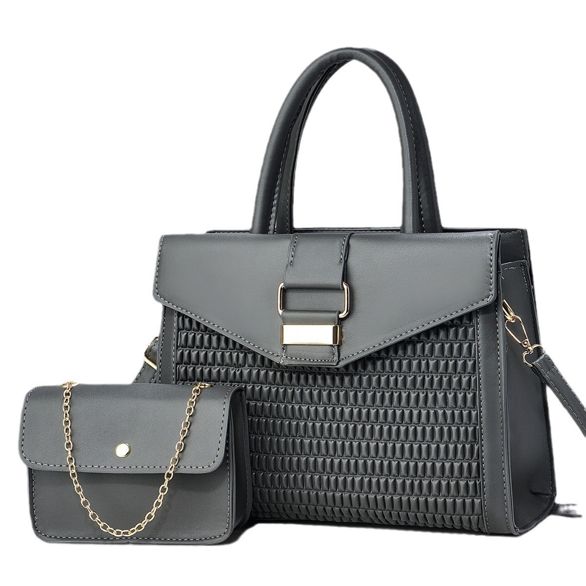 Color Matching Mother Fashion Large Capacity Women's Handbag