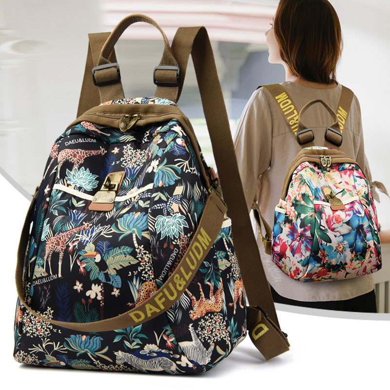 Women's Fashion Simple Korean Style Commuter Women's Backpack