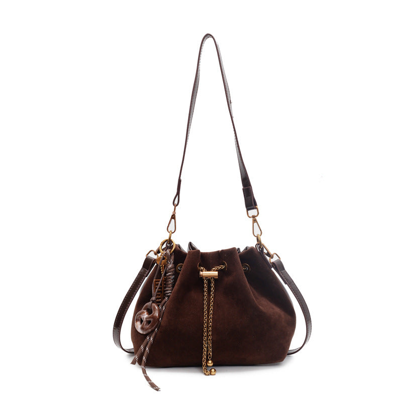 Casual Women's Retro Frosted Fashion Soft Bags
