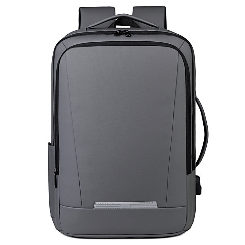 Popular Men's Simple Waterproof Hard-wearing Advanced Business Backpack