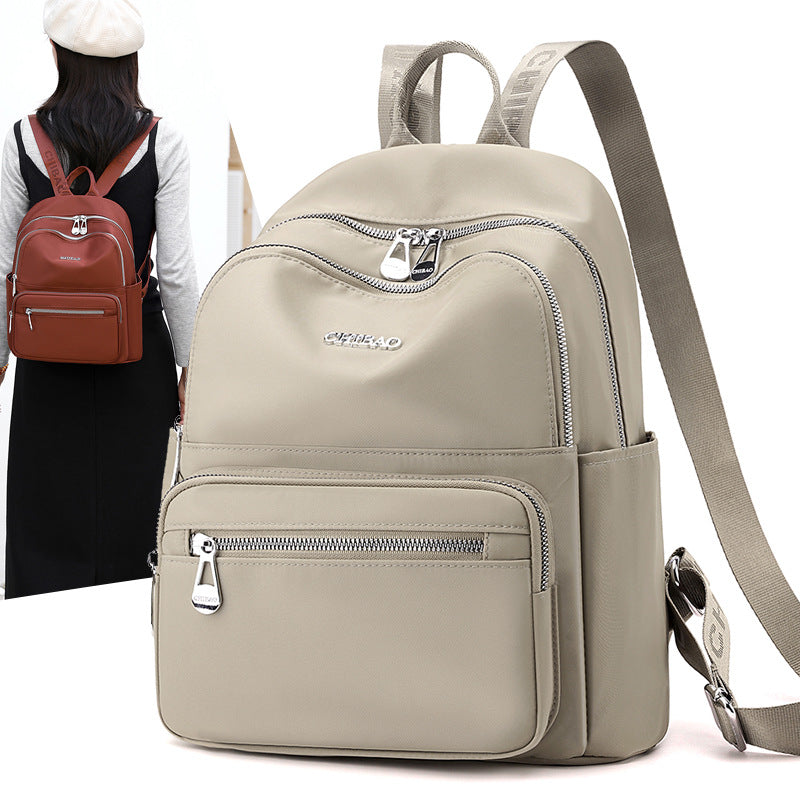 Women's Spring Fashion Waterproof Nylon Cloth Lightweight Bags