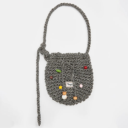 Smart Fruit Vintage Summer Cool Beaded Bucket Bags