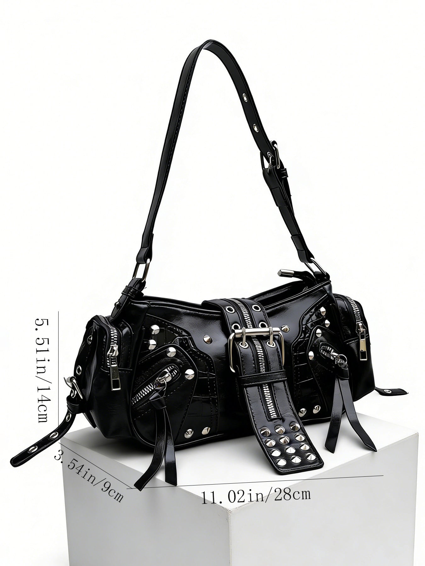 Personality Rivets Tassel Hot Motorcycle Retro Bags