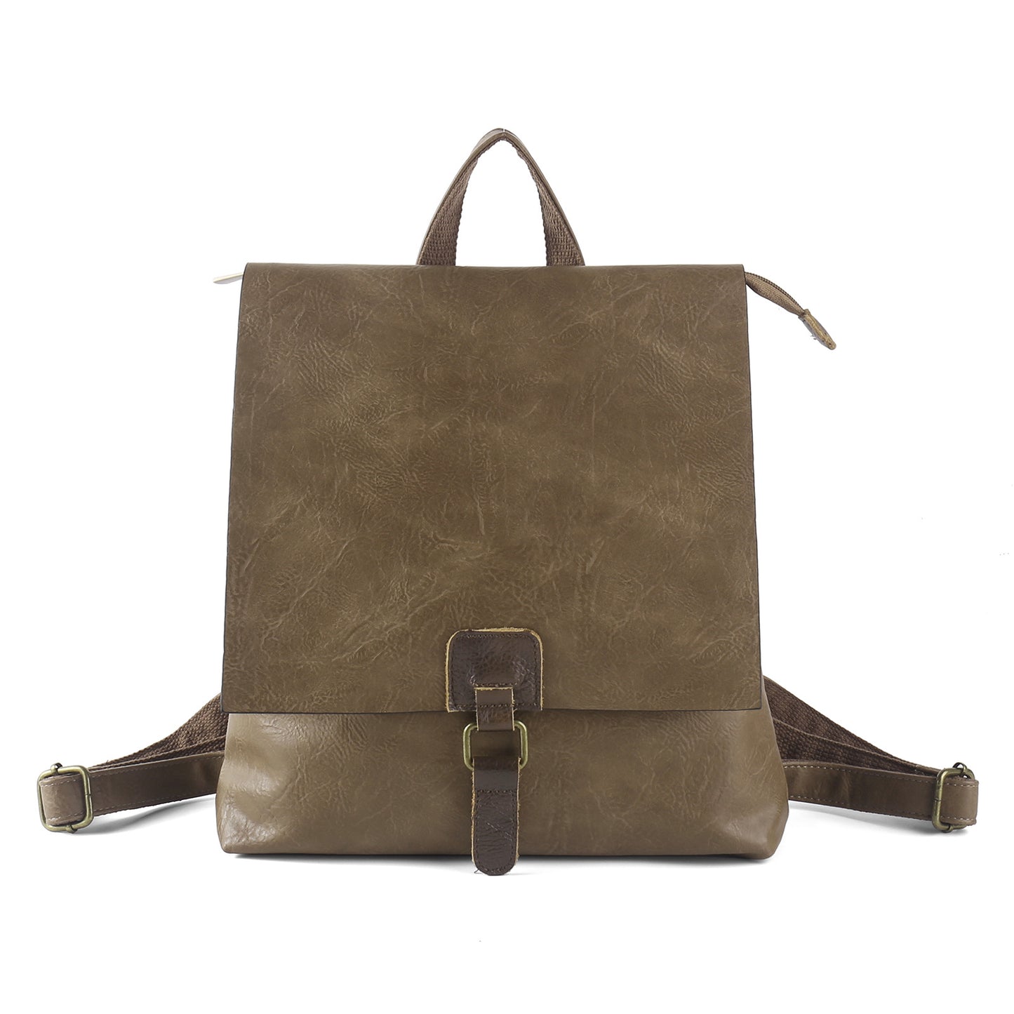 Women's Retro Leather Large Capacity Commuter Multifunctional Women's Backpack