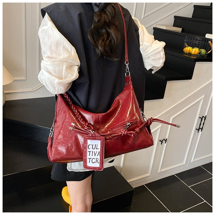 Women's Commuter Large Capacity Spring Fashion Underarm Tote Bags