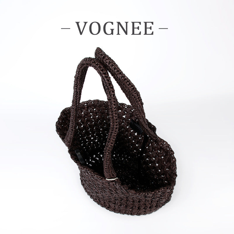 Women's Summer Lafite Straw Hand-woven For Niche Tote Bags