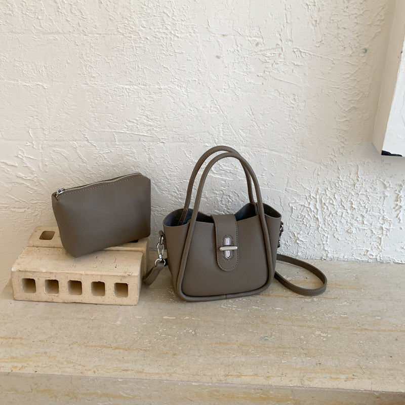 Women's Niche Spring Western Style Good-looking Bucket Bag