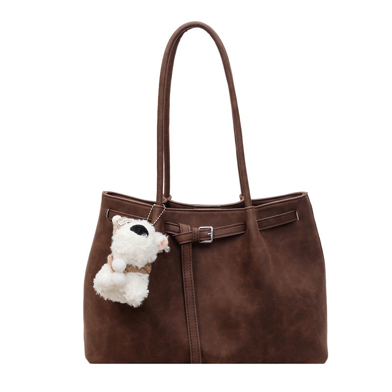 Women's Capacity Retro Fashion Western Style Niche Simple Leisure Handbags