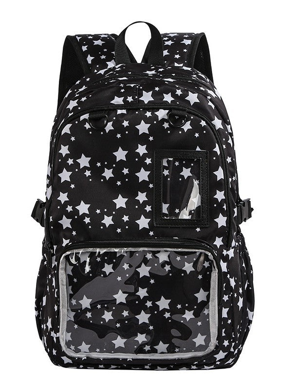 Bar Cartoon Junior High Good-looking Large Capacity Lightweight Pain Backpacks