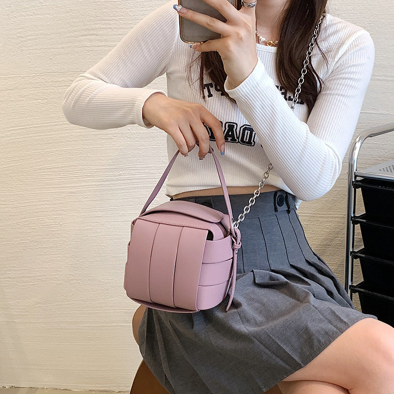 Women's Color Trendy Unique Daily Commute Pouch Women's Shoulder Bag