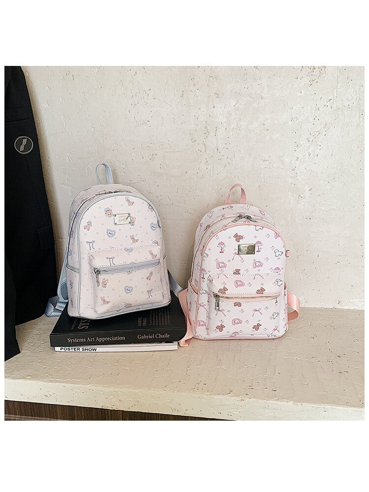 Cute Cartoon Large Capacity Girly Style Women's Backpack
