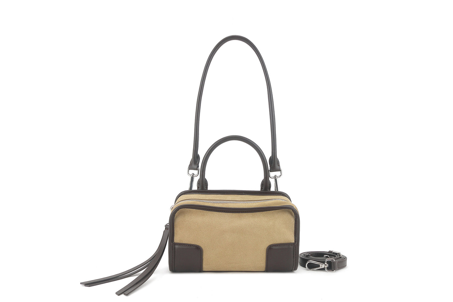 Lazy Loose Cowhide Leather Large Capacity Portable Bags