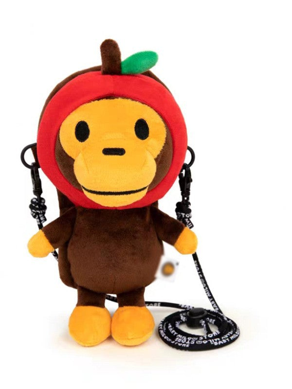 Casual Cute Monkey Apple Cartoon Fashion Bags
