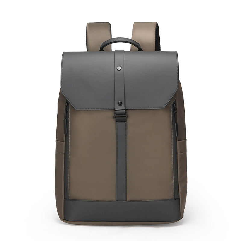 Men's Computer College Nylon Waterproof Business Trip Backpacks