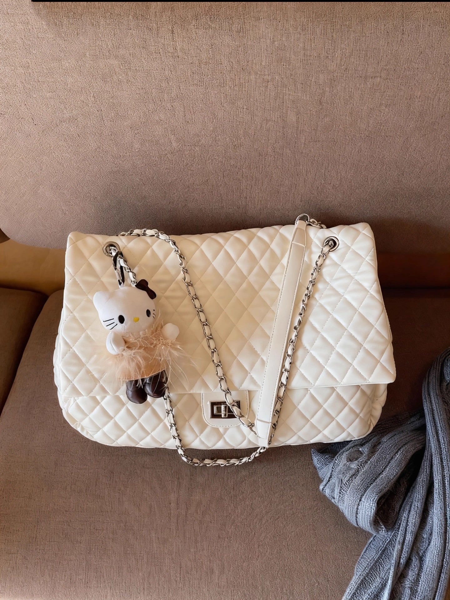 Large Capacity High-grade Diamond Chain Versatile Bags
