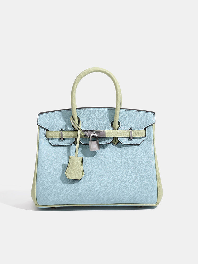 Lychee Pattern Color Matching Single Large Capacity Bags