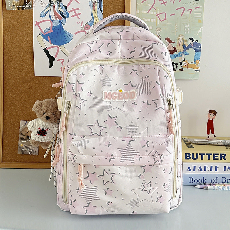 Summer Female Niche Korean Primary Junior College Leisure Backpack