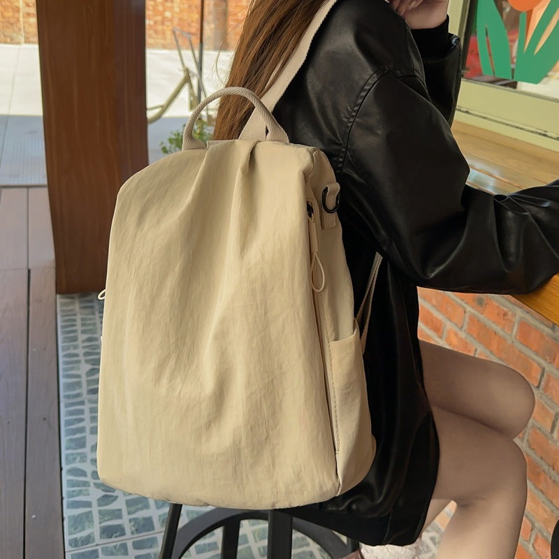 Women's Lightweight Nylon Shopping Fashion Versatile Simple Women's Backpack