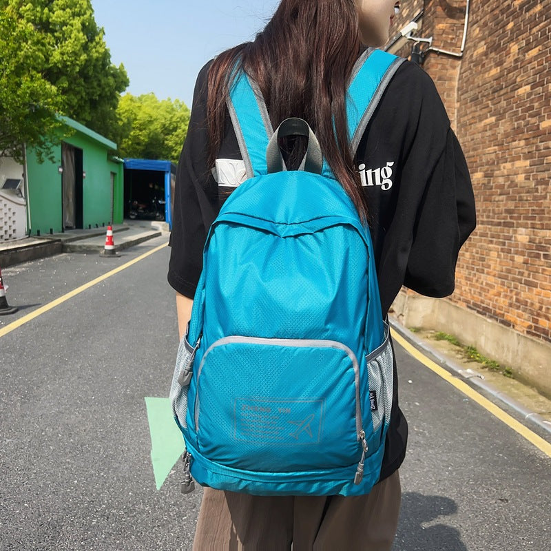 Women's & Men's Lightweight Commuter Foldable Portable Leisure Backpack