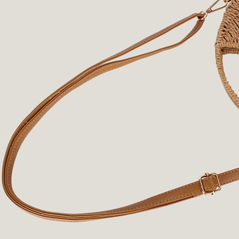 Women's Fashion Woven Advanced Texture Minority Simple Women's Messenger Bag