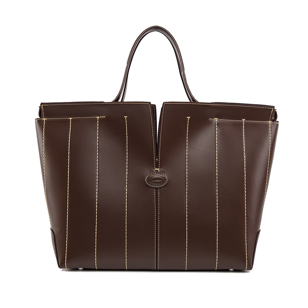 Women's Fashion Large Capacity Commuter Simple High Tote Bag