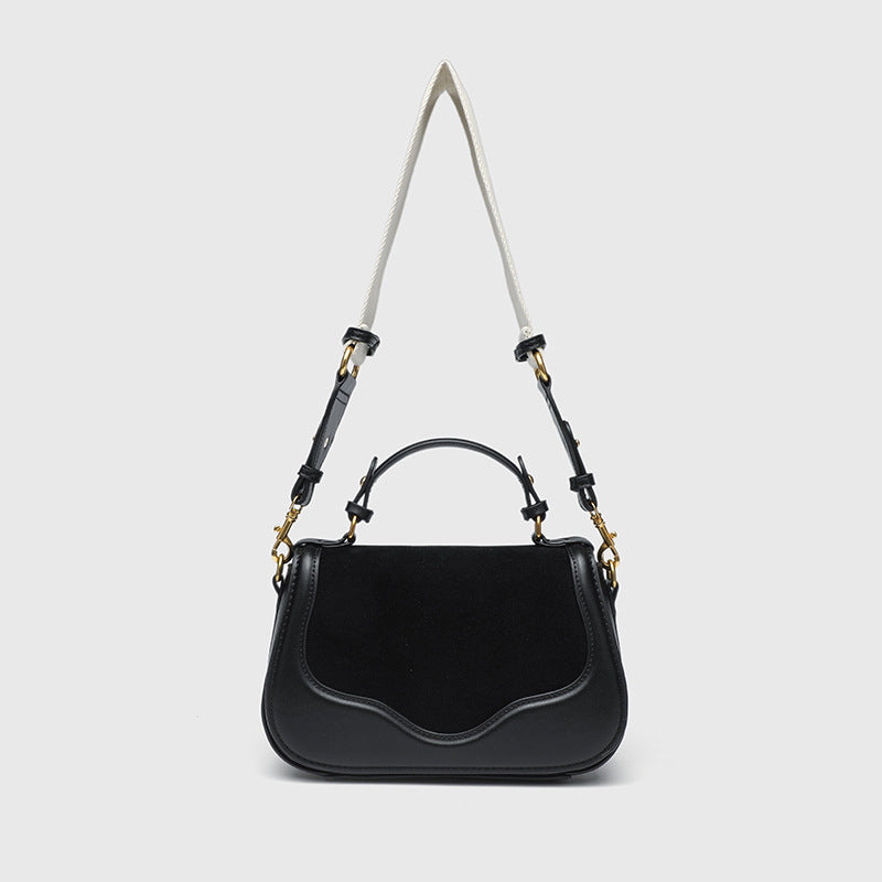 Women's Home Saddle Wide Strap Underarm Handbags
