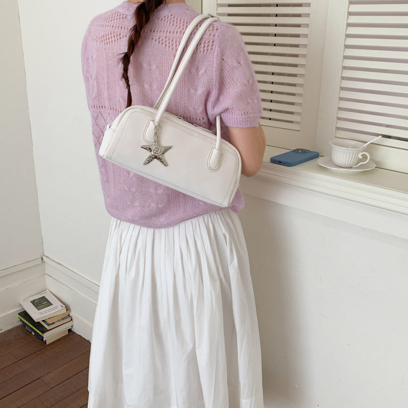 Style Western Female Large Capacity Commuting Simple Underarm Bag