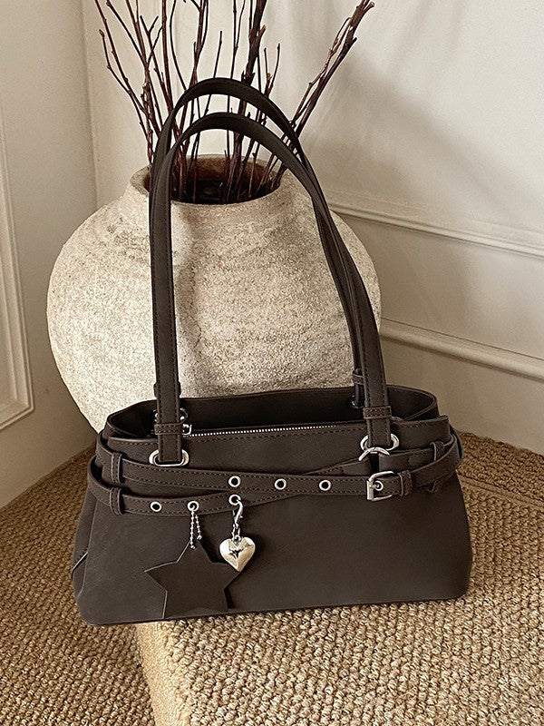 Design Trend Decorative Fashion Underarm Sweet Women's Shoulder Bag