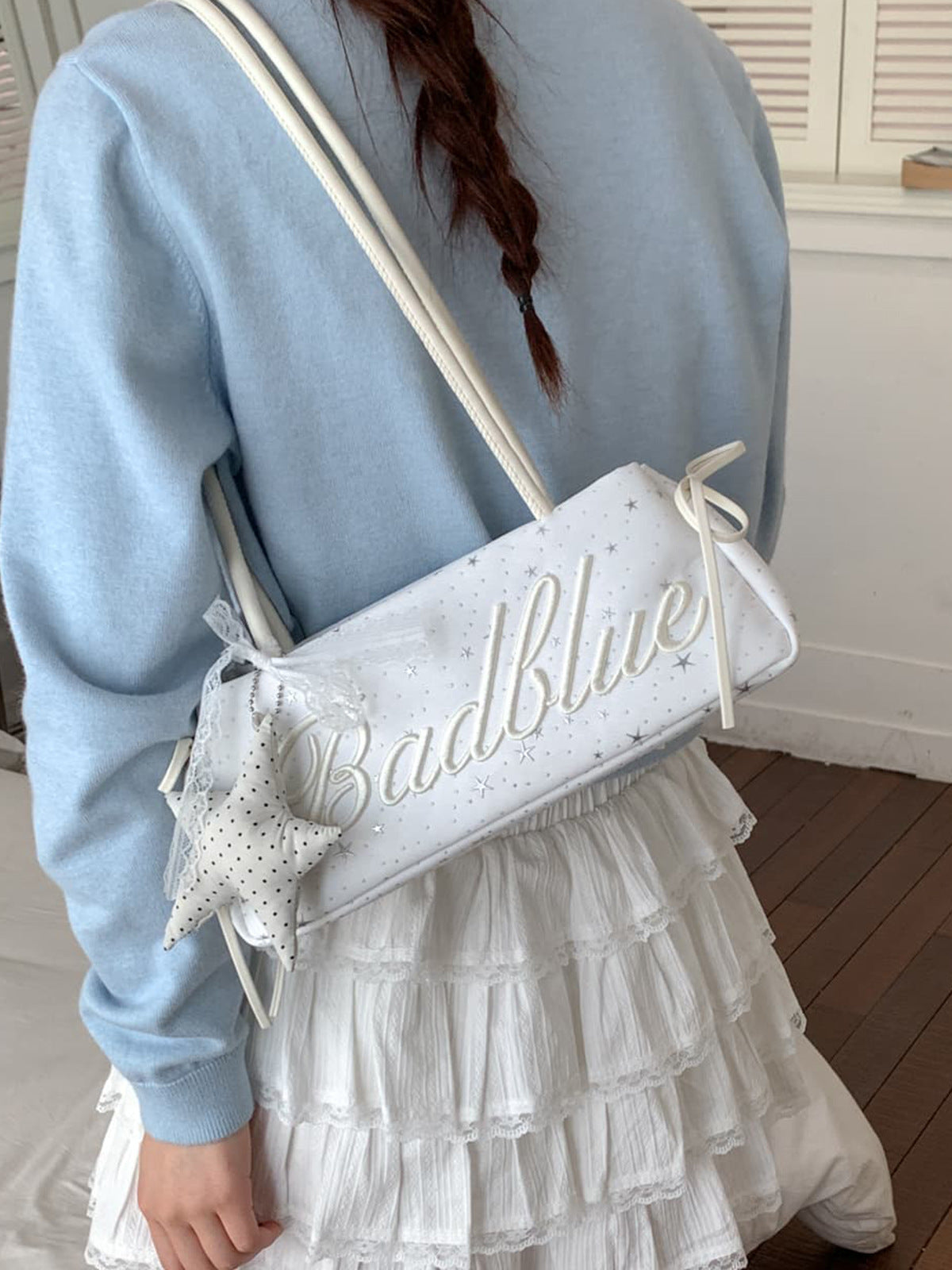 Graceful Durable Sweet Outing Fashion Baguette Bags