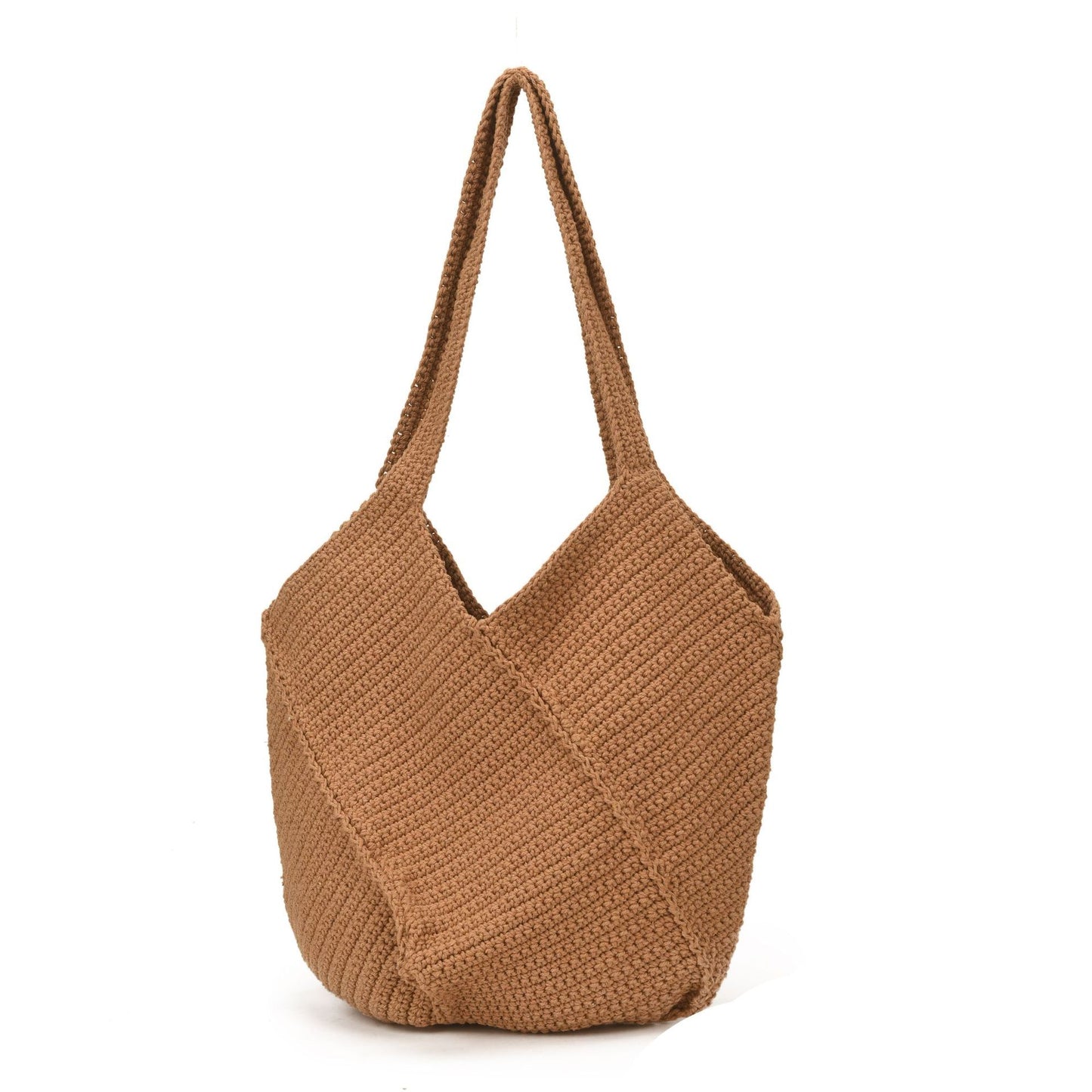 High-grade Crochet Large Capacity High Quality Commuter Woven Women's Shoulder Bag