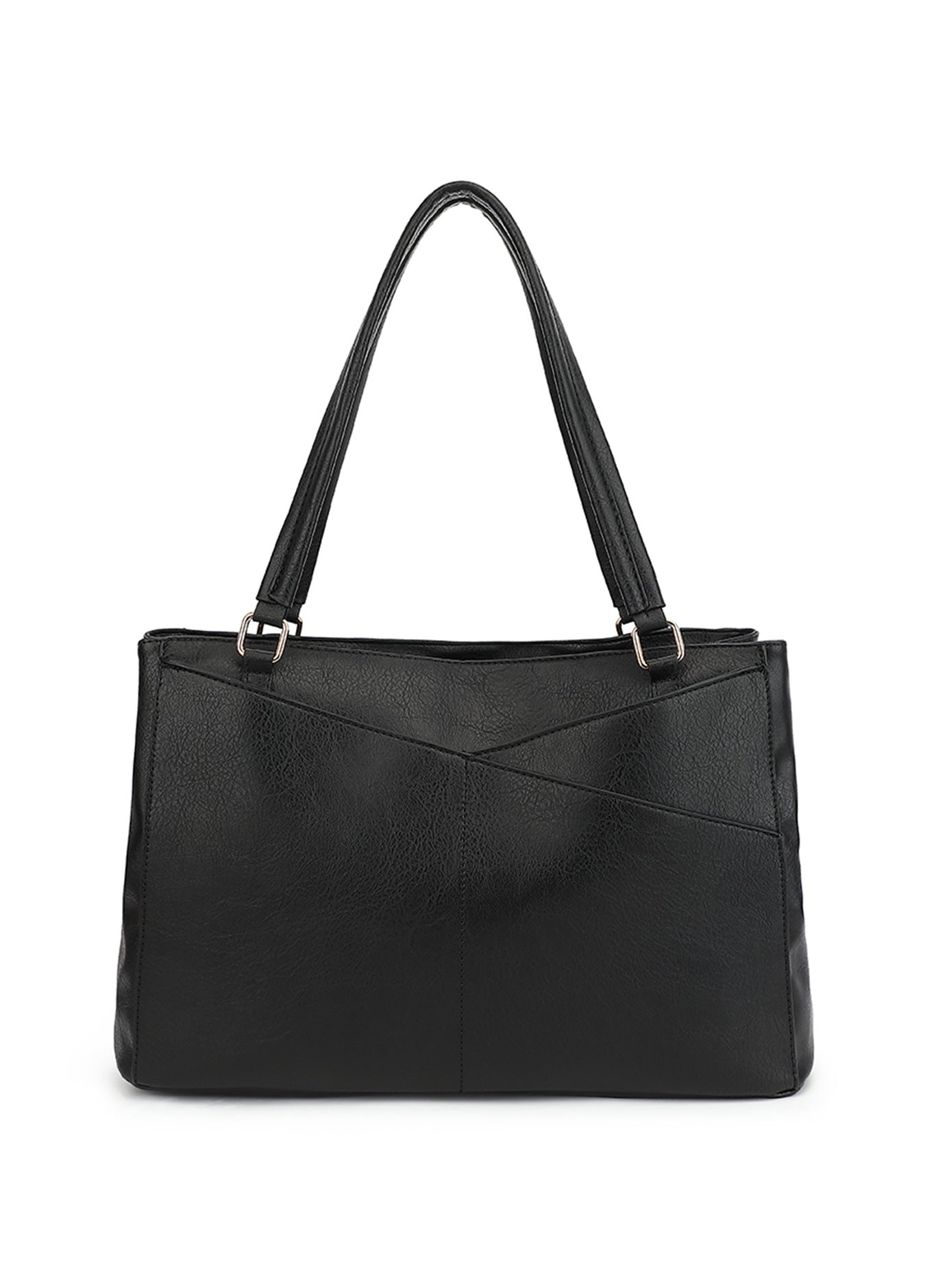 Large Capacity Compartment Work Single Solid Women's Shoulder Bag